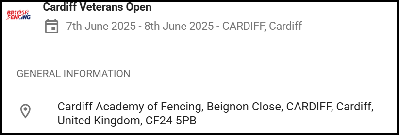 Cardiff Veterans Open